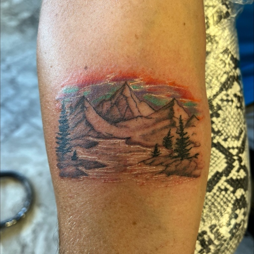 Explore black and gray tattoo sleeve ideas, creative tattoo ideas in Seymour, available at American Gypsy Tattoo Corp.