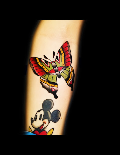 Explore blackout tattoo cover up ideas, creative tattoo ideas in Glendale, available at Old West Tattoo