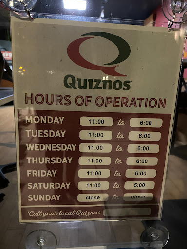 Sandwich Shop «Quiznos», reviews and photos, 37 Rio Robles E, San Jose, CA 95134, USA