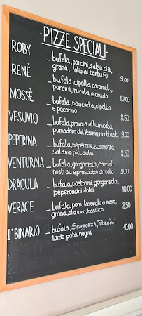 Pizzeria Pizza Mania à Venturina Terme (le menu)