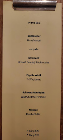 Restaurant Le Comptoir à Saarbrücken (la carte)