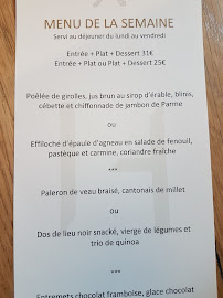Menu / carte de Brasserie Des Haras à Strasbourg