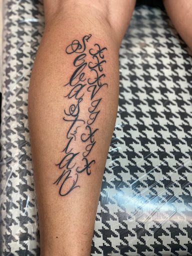 Find pubic tattoo ideas for your next unique tattoo in Houston at The Neon Jackal Tattoo