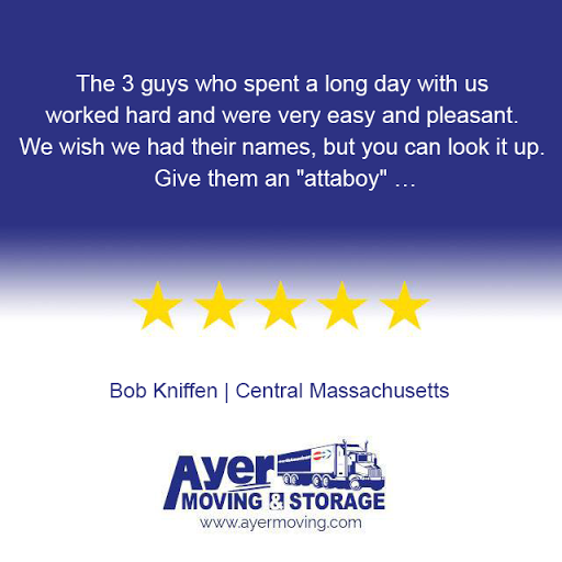 Moving and Storage Service «Ayer Moving & Storage», reviews and photos, 109 Central Ave, Ayer, MA 01432, USA