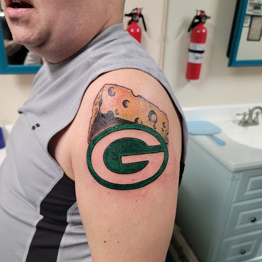 Explore doom tattoo ideas, creative tattoo ideas in Traverse City, available at Pinups & Needles