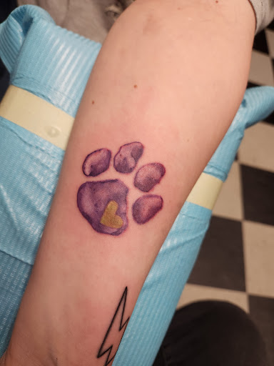 Explore wedding date tattoo ideas, creative tattoo ideas in Augusta, available at Mr. Tattoo