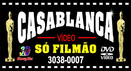 CASABLANCA SÓ FILMÃO ! LOCAMOS FILMES JOGOS E SÉRIES Av.Brasil 3827 Cascavel Pr.