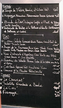 Restaurant La Fontaine D'Etiolles à Étiolles menu