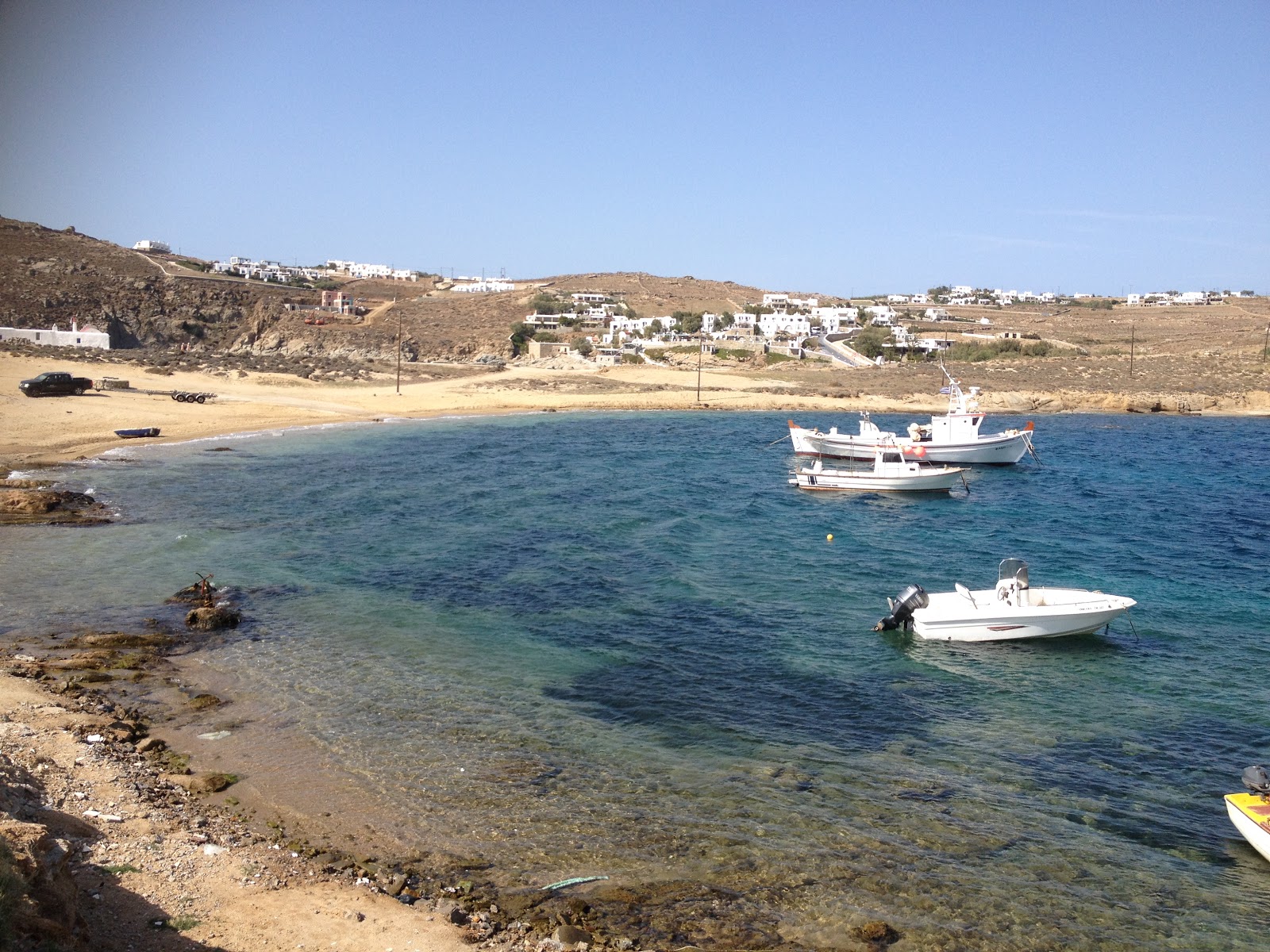 Foto van Divounia beach wilde omgeving