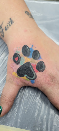 Explore roman catholic tattoo ideas, creative tattoo ideas in Jasper, available at Addictive Ink tattoo and piercing studio