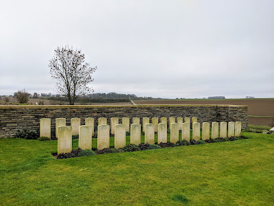 cimetière de Vraucourt Copse à Vaulx-Vraucourt