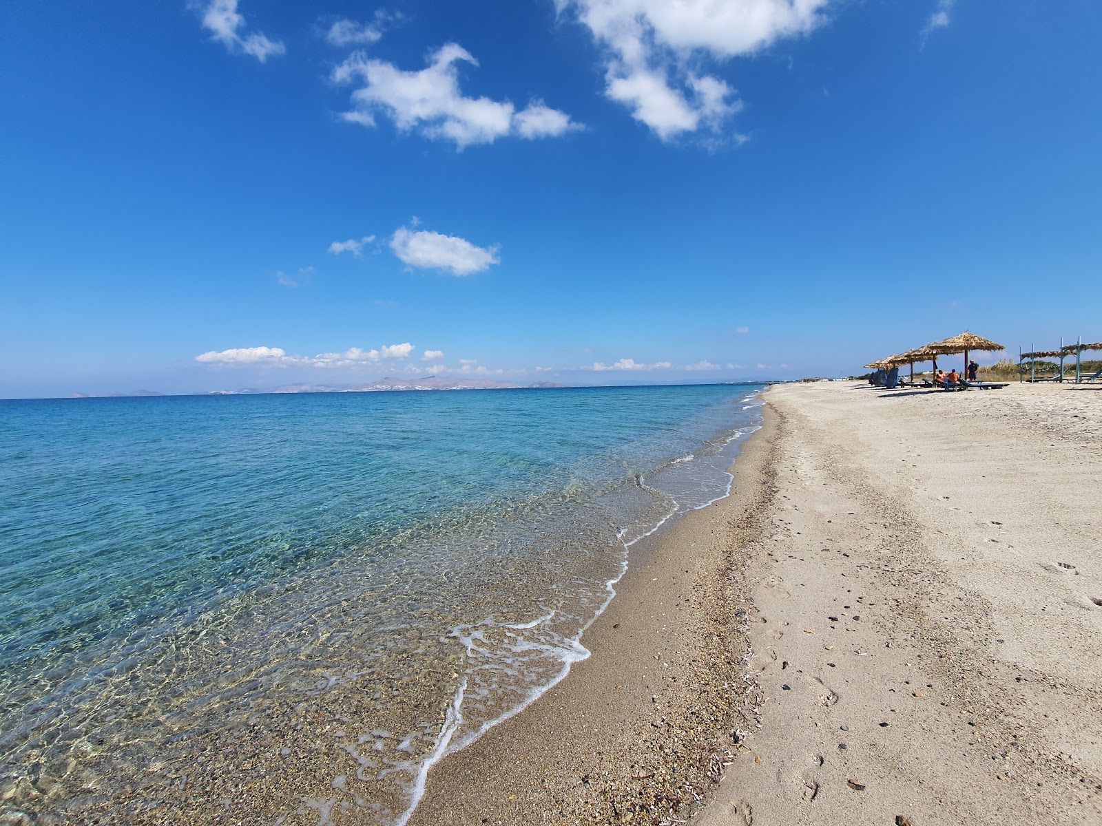 Peleziki Kos'in fotoğrafı parlak kum yüzey ile