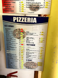 Lido Onda Blu à Capo Vaticano menu