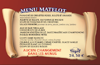 Menu / carte de La grande côte restaurant à Saint-Palais-sur-Mer