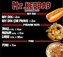Carte du MR KEBBAB NAPULITAN FOOD à Portici