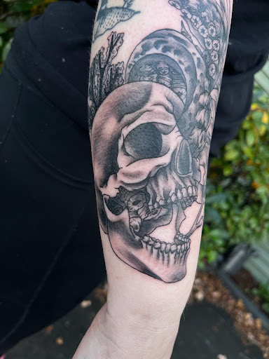 Explore la catrina tattoo ideas, creative tattoo ideas in Rockland, available at Devoted Visions Ink.