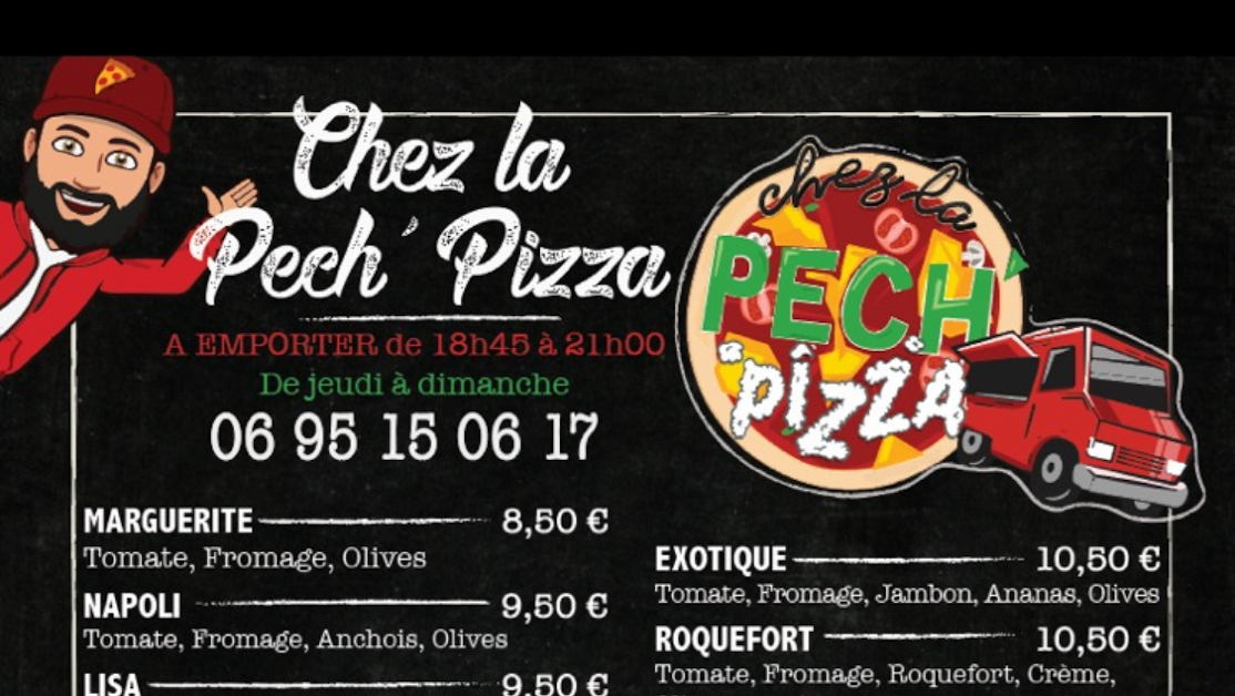 Chez La Pech Pizza 34310 Montady