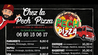 Menu / carte de Chez La Pech Pizza à Montady