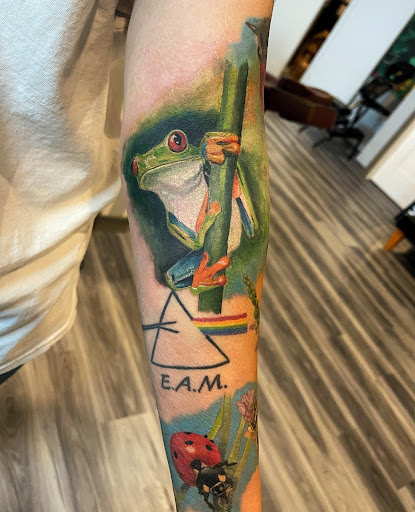 Explore bane tattoo ideas, creative tattoo ideas in Pittsburgh, available at Skin Deep Tattoo Gallery
