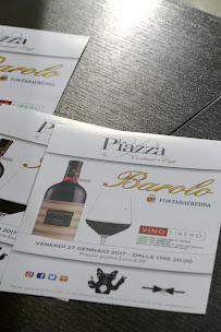 Menu / carte de La Piazza Cocktail Caffè & Restaurant à Genoa