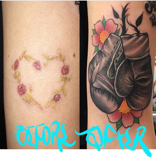 Explore mens outer forearm tattoo ideas, creative tattoo ideas in El Paso, available at Pumping Ink Tattoo Parlor