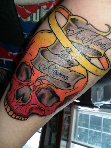 Explore leo sleeve tattoo ideas, creative tattoo ideas in New London, available at New London Ink