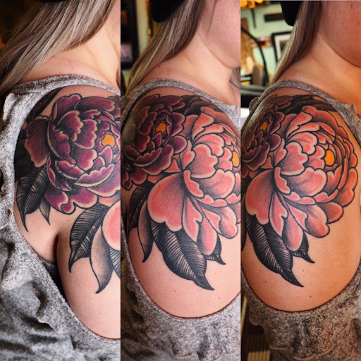 Explore small tattoo idea man, creative tattoo ideas in Houghton, available at Bramble & Stag Tattoo Parlour