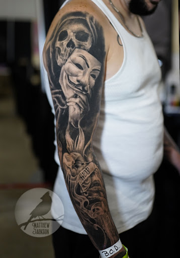 Explore beat the odds tattoo ideas, creative tattoo ideas in Nashville, available at RedBird Tattoo