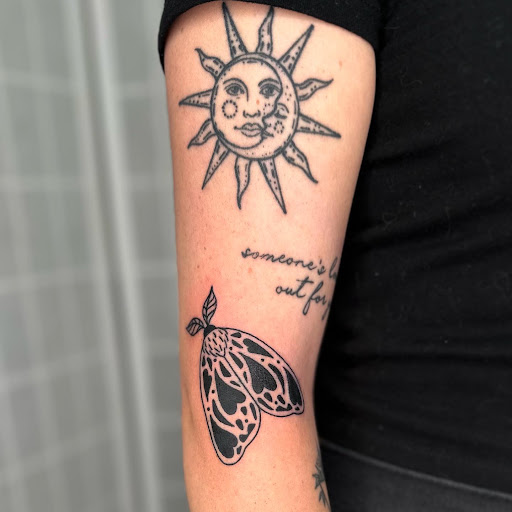 Explore intuition tattoo ideas, creative tattoo ideas in Bellefonte, available at Juniper Studio