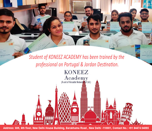 Koneez Academy (Best Institute For Travel, Tourism, CRS, MICE Courses in Delhi)