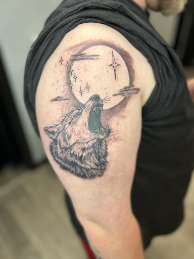 Explore v8 tattoo ideas, creative tattoo ideas in Wasilla, available at Doulos Tattoo, The Tattoo Shop