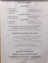 Menu du Al Pescatore Trattoria - Ristorante Cucina Tipica Veneta à Pederobba