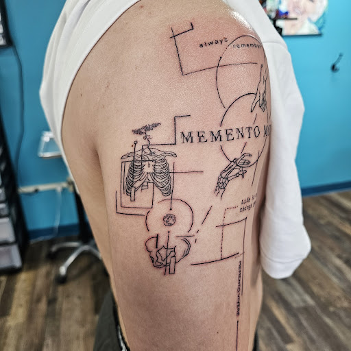 Explore eminem tattoo ideas, creative tattoo ideas in Traverse City, available at Pinups & Needles