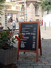 Jabiru Café à Strasbourg carte
