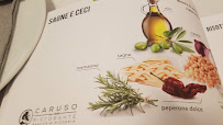 Caruso à Chieti menu
