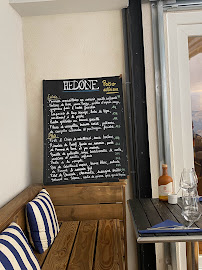 Restaurant HÉDONÉ - Cave à manger, bar à vins à Marseille (la carte)