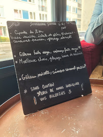 Café Contresort à Paris menu