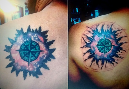 Explore weed plant tattoo ideas, creative tattoo ideas in Bradenton, available at Memory Lane Tattoo Co.