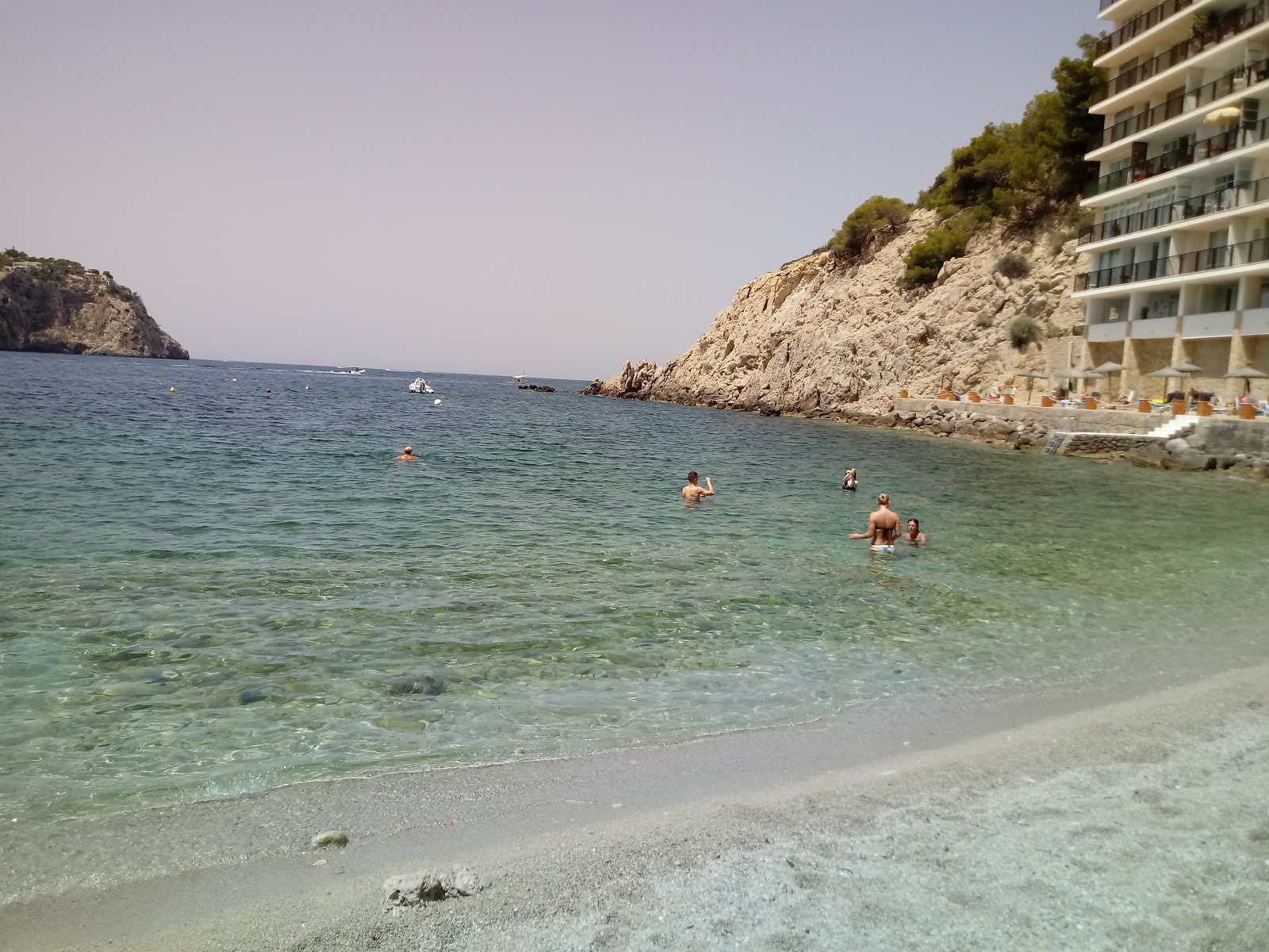 Photo of Cala Fonoll amenities area