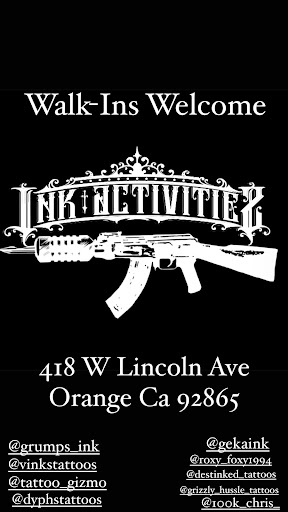 Explore men leg tattoo ideas, creative tattoo ideas in Orange, available at Ink Activitiez Tattoo