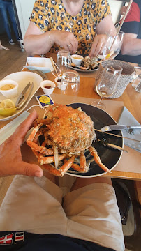 Vrais crabes du Restaurant français Ô P'tit Crabe de Goury à La Hague - n°3