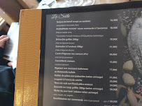 Menu / carte de La Crique à La Ciotat