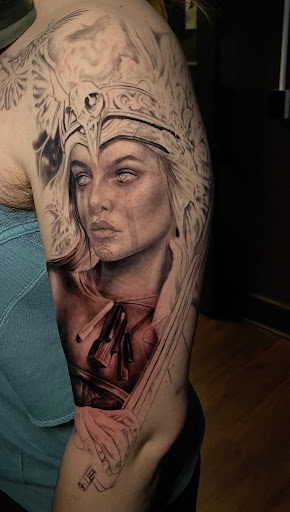 Explore funny cute tattoo ideas, creative tattoo ideas in Chicopee, available at Vellum Art Collective Tattoo Studio