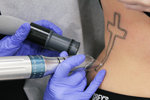 Explore small dragon tattoo ideas, creative tattoo ideas in Amarillo, available at Progress MD Tattoo Removal