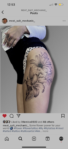 Explore bone tattoo ideas, creative tattoo ideas in Huntington, available at Timeless Tattoo Gallery