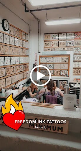 Explore butterfly back tattoo ideas, creative tattoo ideas in Peoria, available at Freedom Ink Tattoos