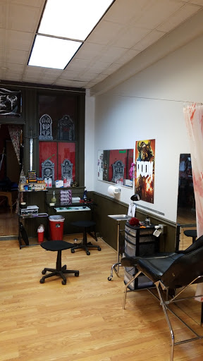 Explore cute girl tattoo ideas, creative tattoo ideas in Le Roy, available at Blood Money Ink