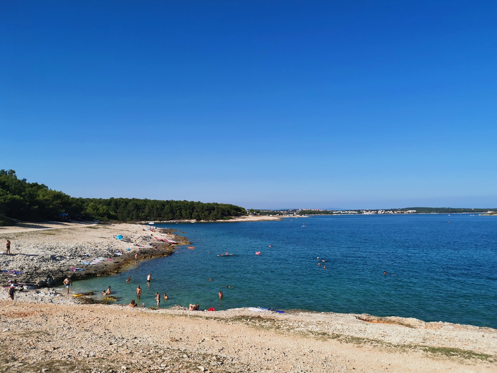 Photo of Drazice beach with turquoise pure water surface