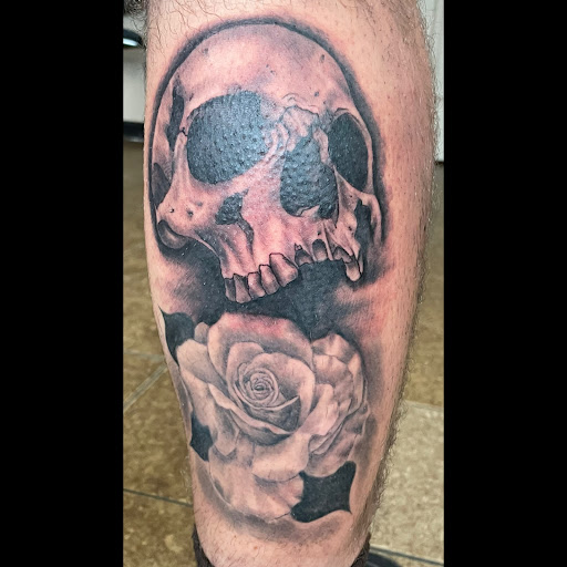 Explore bible tattoo ideas for men, creative tattoo ideas in Copperas Cove, available at Black Moon Tattoo Company