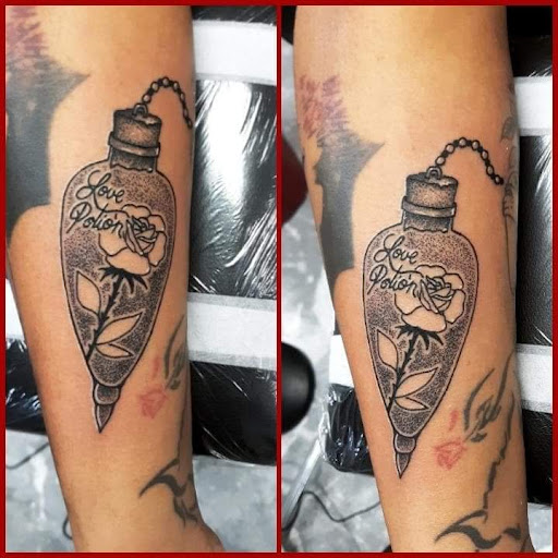 Explore matching tattoos for father and son ideas, creative tattoo ideas in Bethlehem, available at Valley Of Shadows